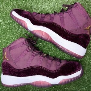 2016 Nike Air Jordan 11 XI Retro Velvet Heiress 6Y 🍷 Night Maroon